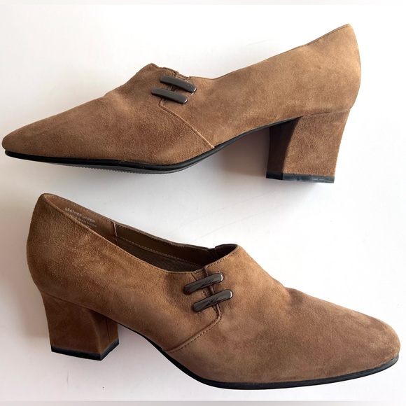 ✨NWOT✨ Karen Scott Women's Brown Heels Size 7M - Picture 6 of 11